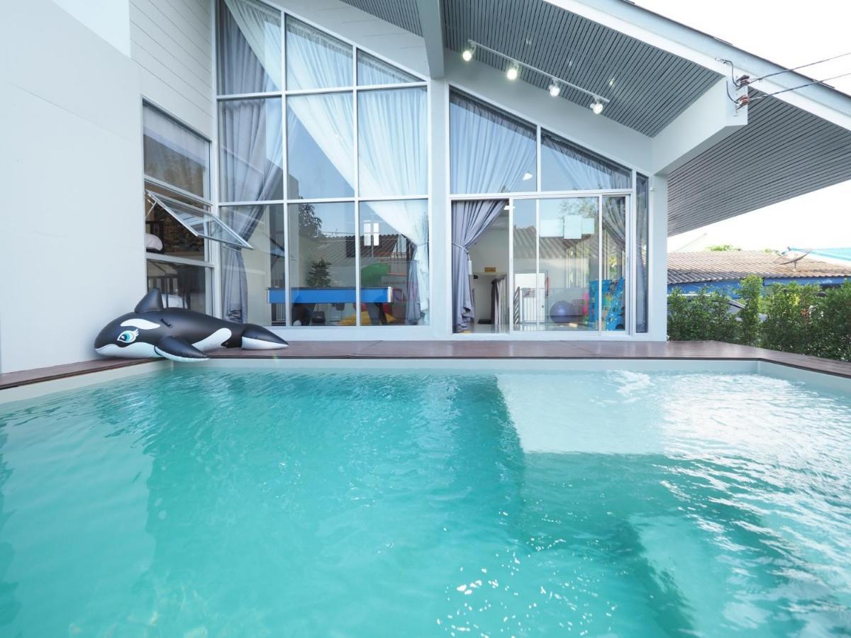 Pool Villa 3 Bedroom 10 Persons 5-Min To Tiger Zoo - Njoy Pool Villa Si Racha Exterior foto