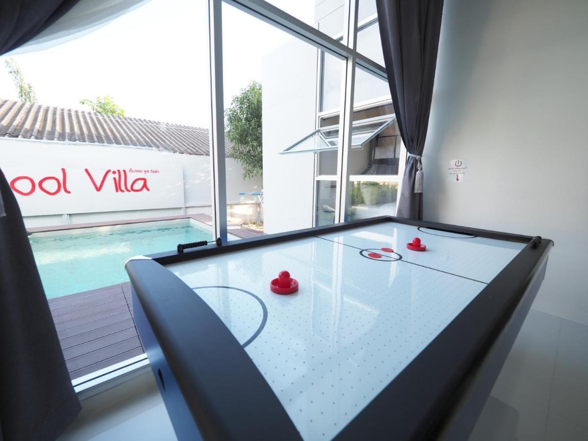 Pool Villa 3 Bedroom 10 Persons 5-Min To Tiger Zoo - Njoy Pool Villa Si Racha Exterior foto